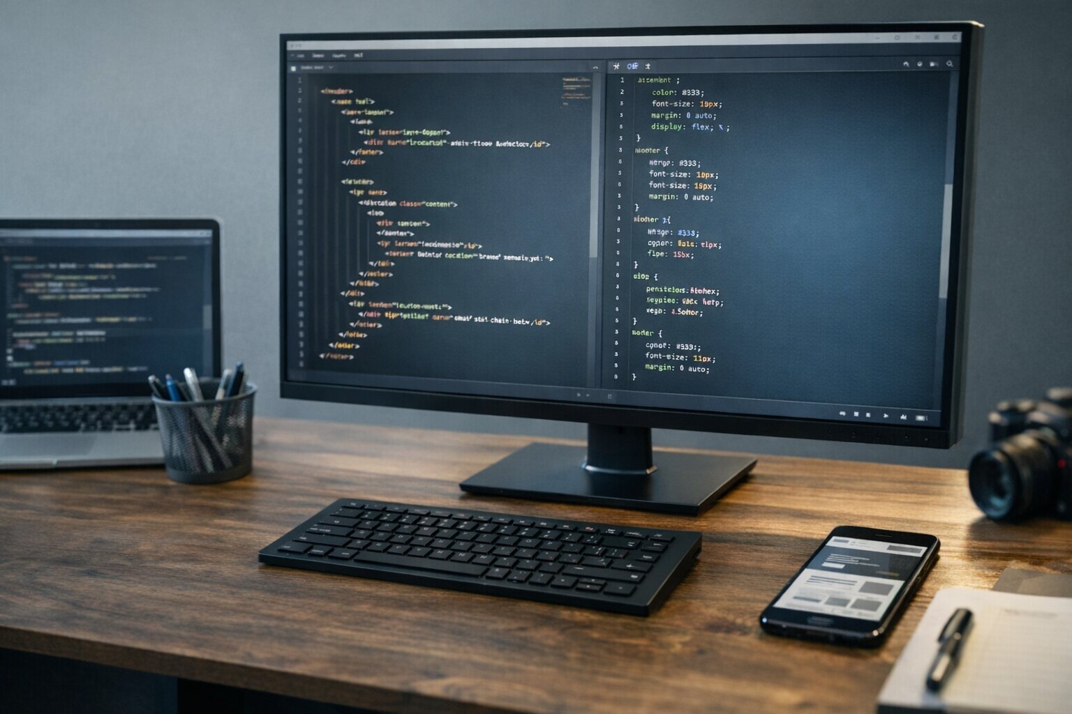 Echter Code – volle Kontrolle über deine Webseite